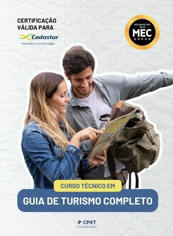 Curso Técnico em <strong>Guia de Turismo Completo</strong>