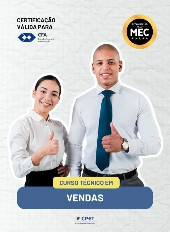 Curso Técnico em <strong>Vendas</strong>