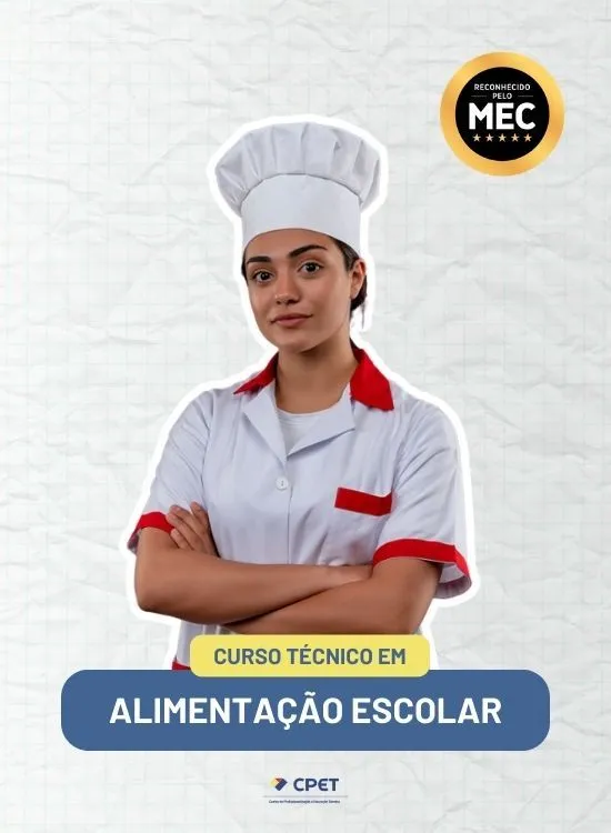 Curso Técnico em <strong>Alimentação Escolar</strong>